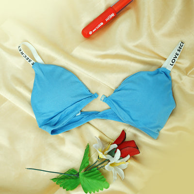 Sleek & Comfy Front-Open Cotton Bra