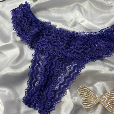 Lace Cheeky Thong Panty – Ultra Soft & Stretchable