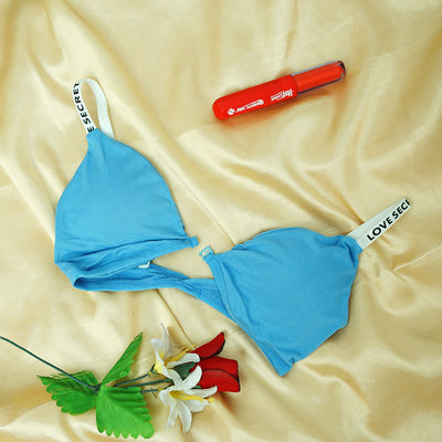 Sleek & Comfy Front-Open Cotton Bra