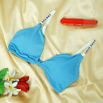 Sleek & Comfy Front-Open Cotton Bra