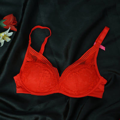 Premium Soft Net Padded Bra