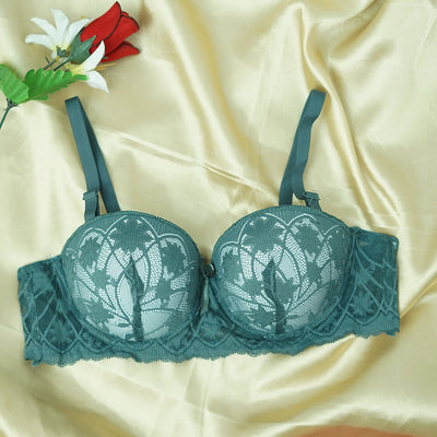 Very Soft Double Padded Lace Bridal Bra