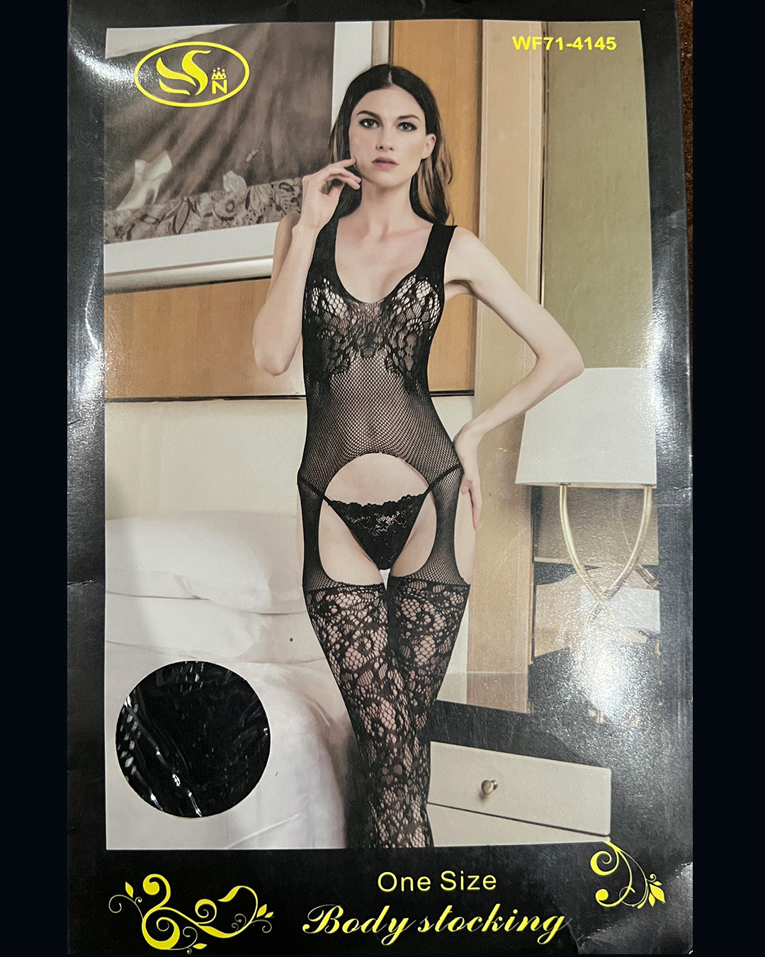 Caged Desire Hot Body Stockings