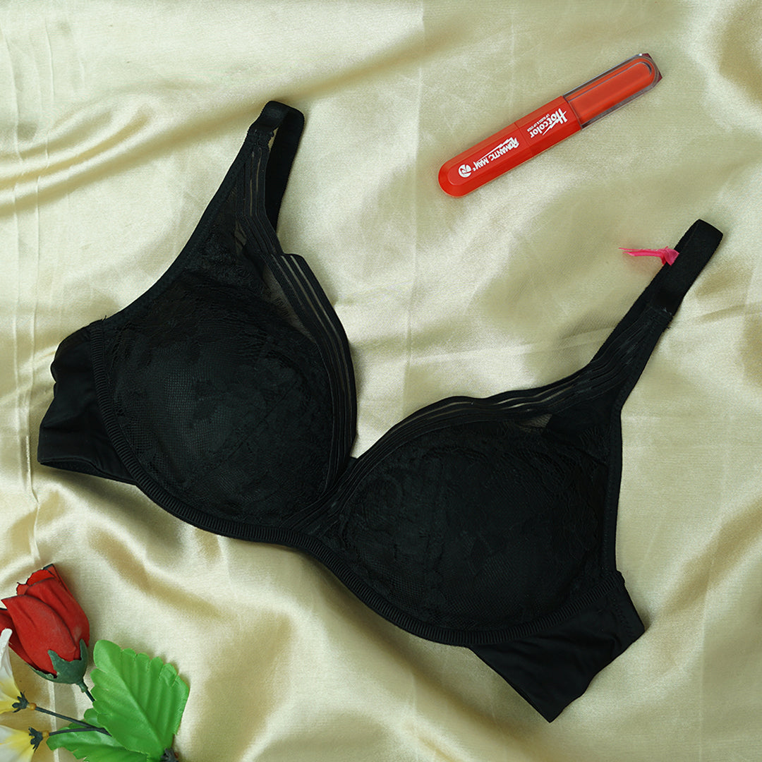 Premium Soft Net Padded Bra
