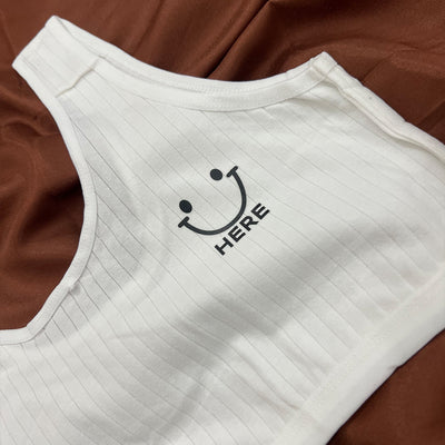 Everyday Smiley Comfort Ribbed Bralette