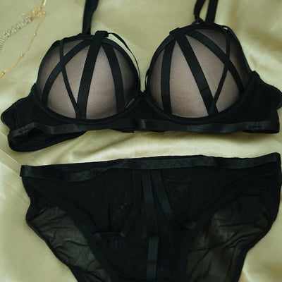 Premium Ribbon Bra & Panty Set