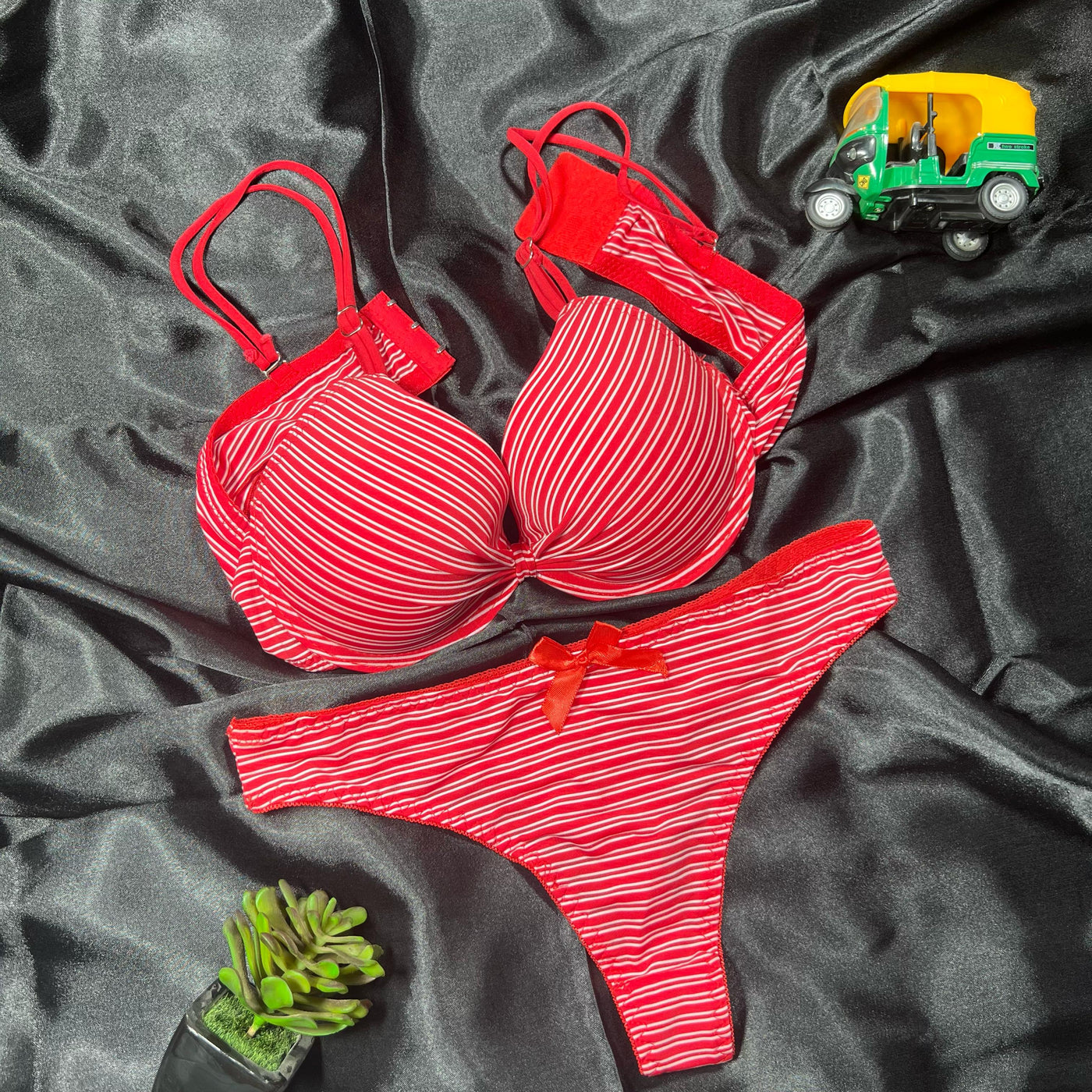 Candy Stripe Comfort Lingerie Set