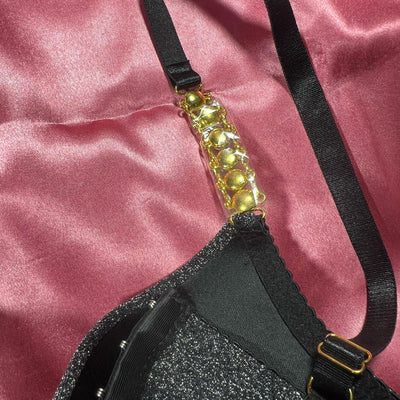 Midnight Sparkle Glam Lingerie Set