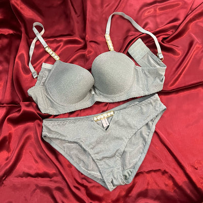 Midnight Sparkle Glam Lingerie Set
